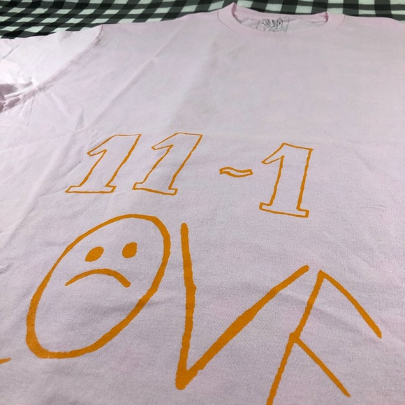 Lil Peep 11/1 Love Shining Star Estate GBC Pink T - Picture 2 of 5